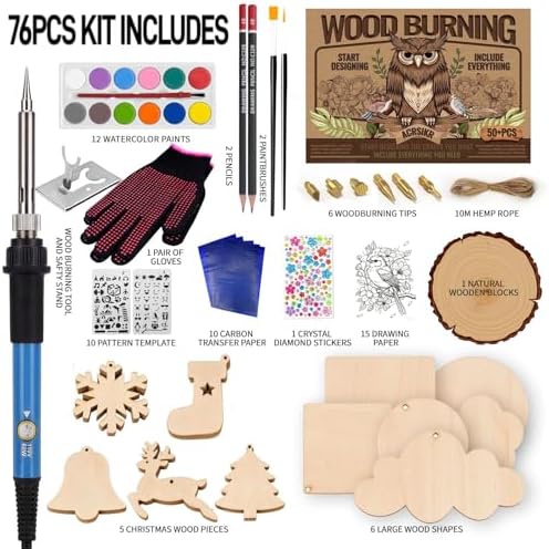 ACRSIKR Wood Burning Kit for Beginner, Cool Toy Craft Gift Ideas for Adult - Image 4