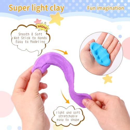 Air Dry Clay Kit, 36 Colors - Image 3