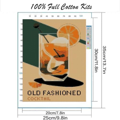 DYAIANGMU 6 Pack Stamped Cross Stitch Kit for Adults 9.8x13.7 inch - Image 2