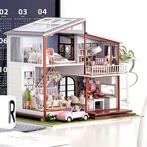 Spilay DIY Miniature House Kit for Adults, Miniature Dollhouse Kit - Image 4