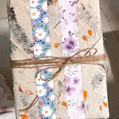 42 Rolls Vintage Floral Washi Tape Set - Decorative Tape for Scrapbooking, Journaling, Bullet Journals, DIY Crafts, and Gift Wrapping - Image 6