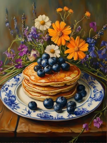 Diamond Art Kits for Adults, Dessert Diamond Art Painting Kits for Adults by croshom