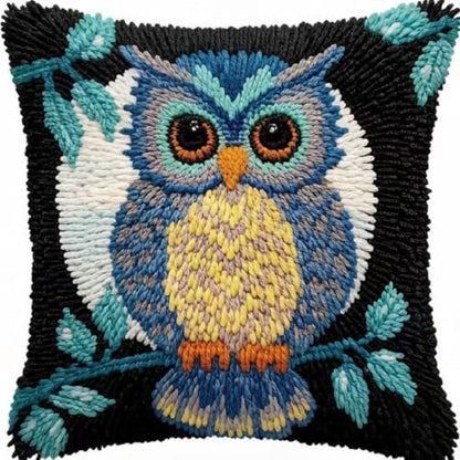 YOOTOM Owl Latch Hook Pillow Kits,DIY Cushion Cover Making Crafts by YOOTOM