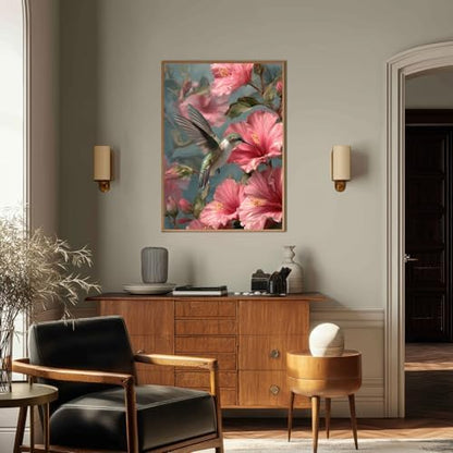 Hummingbird Paint by Number Kits for Adults, Paint by Numbers kit 16x20 in - Image 2