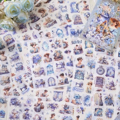 Vintage Scrapbooking Sticker Book, 450+ Pre-Cut Journaling Stickers for Adults Women, Junk Journal Supplies, Aesthetic Washi Stickers for Collage, Card Making, Planner, Lable and Art Paper Crafts - Image 3