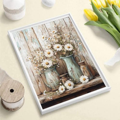 Diamond Art Kits for Adults, Flowers Diamond Art Painting Kits for Adults - Image 2