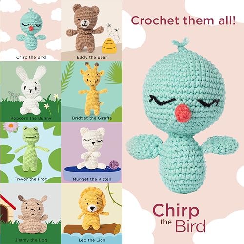 Red Heart Amigurumi Chirp The Bird Kit - Image 6