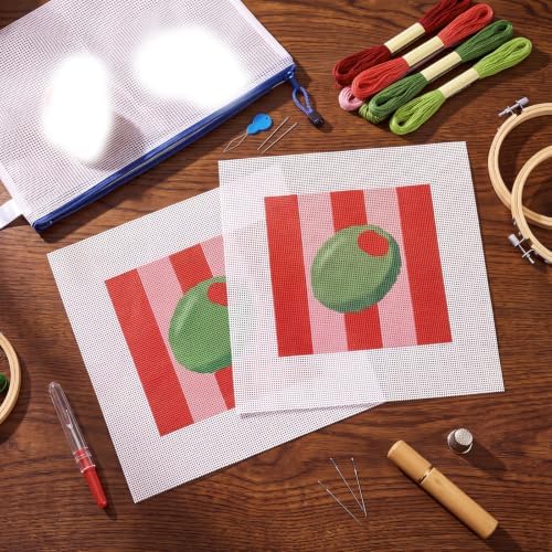 XunYee Needlepoint Canvas Kit, Martini - Image 4