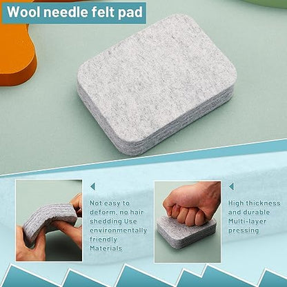 Mayboos Needle Felting Pad 4.52"x3.34", Needle Felting Supplies - Image 5
