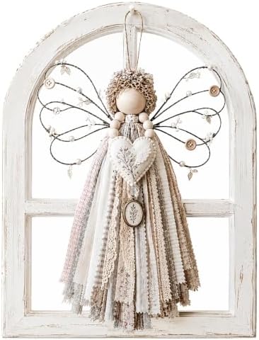 Angel Fabric Hanging DIY Kit Macrame Wall Weaving Craft for Adults - Image 7