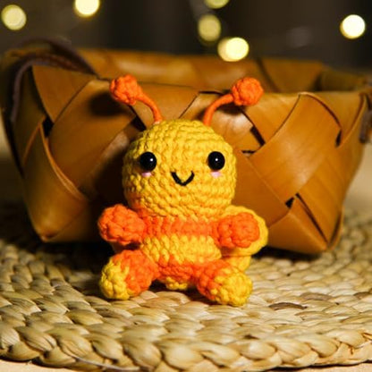 CrochetBox Bee Complete Crochet Kit for Beginners, Easy Craft for Adults - Image 7
