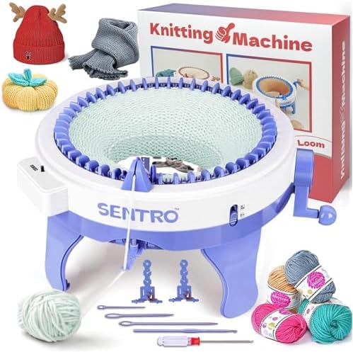 SENTRO Knitting Machine 48 Needles, Knitting Loom Machine with Row Counter by SENTRO%C2%AE