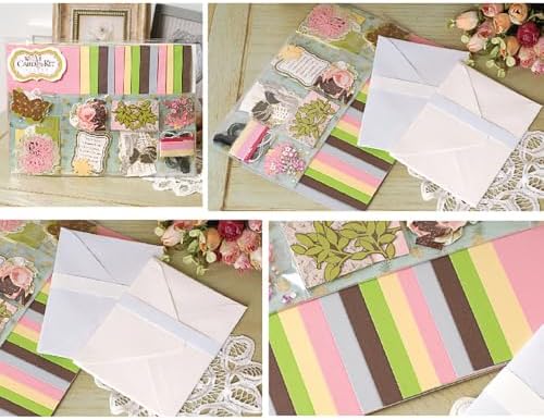 Huralona Greeting Card Making Supplies Envelope Kit Gift Anniversary Craft - Image 6