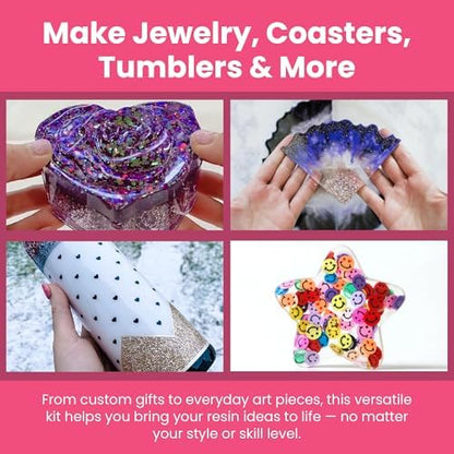 Alumilite Creation Kit 84-Piece Resin Craft Kit for Beginners - Image 4