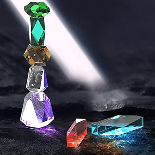 Yayatty Crystal Resin Molds, 7 Style Multi-Facet Gemstone Cube Silicone Resin Molds, Cube Geometric Silicone Molds for Epoxy Resin for Jewelry Making, Home Decor - Image 5