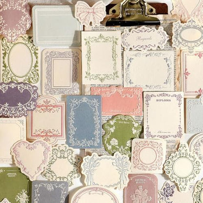 120pcs Scrapbook Paper Vintage Writing Paper scrapbooking supplies Journaling Supplies for Retro Crafts, Bullet Journaling, Junk Journal Planner - Image 6
