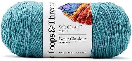 MICHAELS Bulk 12 Pack: Soft Classic™ Solid Yarn by Loops & Threads® - Image 3
