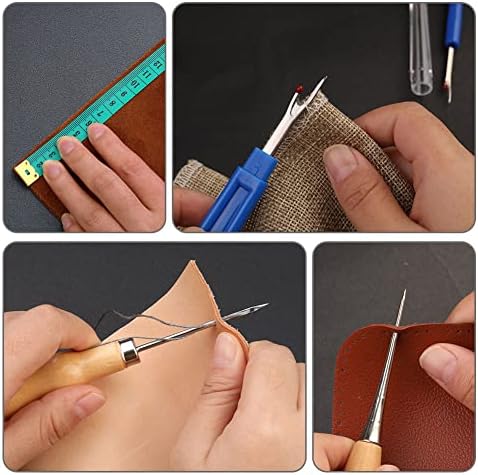 BUTUZE Upholstery Repair Kit, Leather Sewing Kit, Sewing Waxed Thread - Image 5