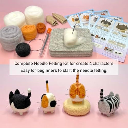 Truslin Needle Felting Kit, 4 Pcs Doll Making Needle Felting Starter Kit - Image 6