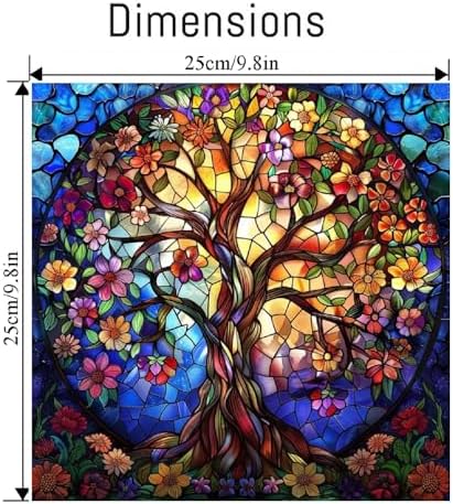 VIGEGU Tree of Life Paint by Numbers Kit for Adults Beginner with Framed - Image 4