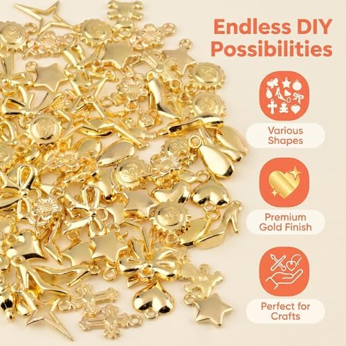 Keychain Charms Bulk 30pcs mixed Cute 3D Charms for Keychain Making for Bracelet Earring Jewelry Making DIY Crafts Includes Animal Food Fruit Flower Designs - Image 5