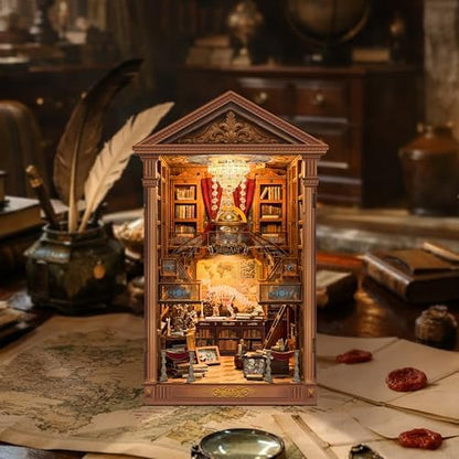 Book Nook Kit DIY Miniature House 3D Wooden Puzzle - Reading Hall - Image 7
