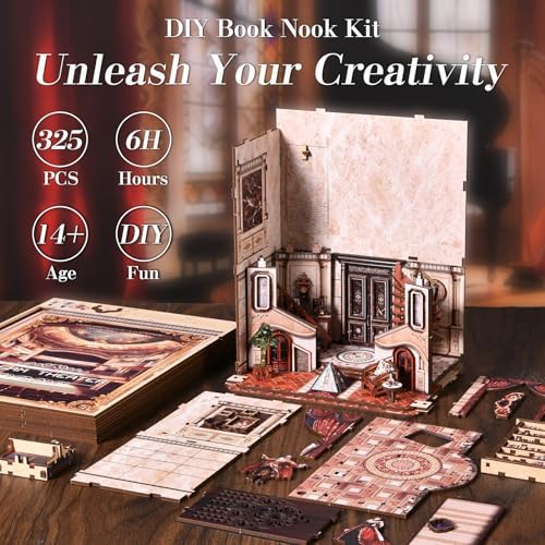 Book Nook Kit for Adults, DIY Miniature House Dream Opera House - Image 5