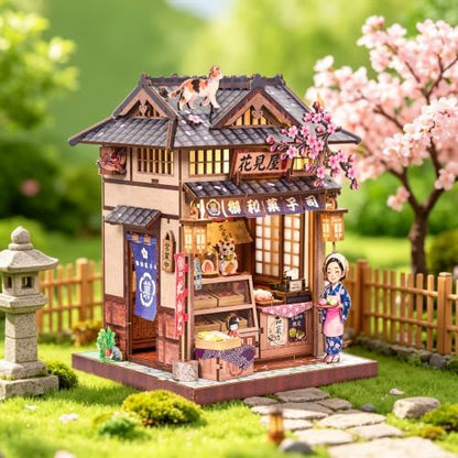 TOYQI Mini House Kit, DIY Miniature Dollhouse Book Nook for Adult - Image 2
