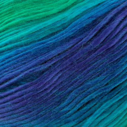 Loops & Threads Facets Yarn - Yarn for Knitting, Crochet, Weaving, and Arts & Crafts - Seaglass, Acrylic, 3.5 oz - Image 2