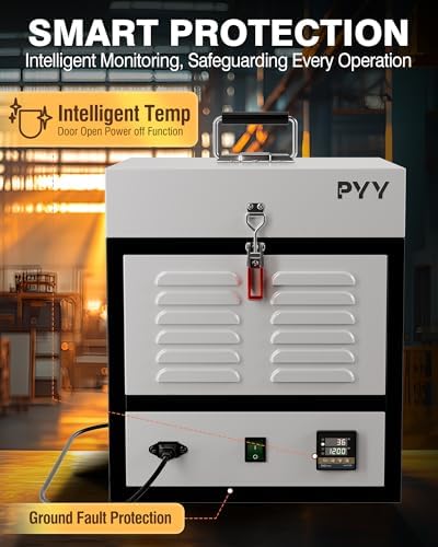 PYY Electric Kiln - Pottery Kilns for Home, White - Image 4