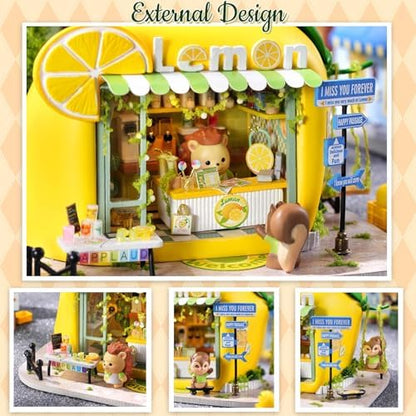 DIY Miniature House Kit with Furniture for Kids Teens Adults Aged 14+ - Image 5