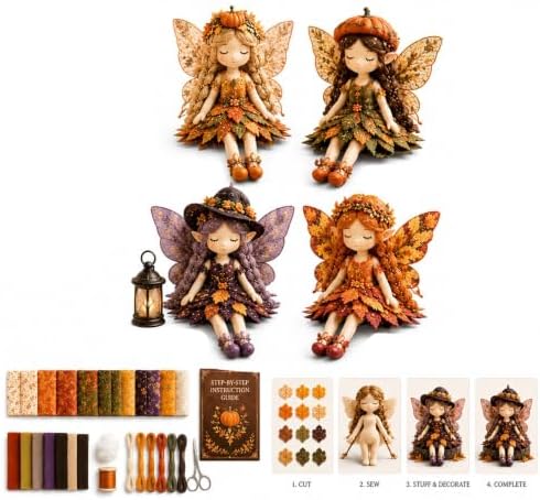 Fairy Patchwork DIY Collection (Pumpkin Fairies) - Image 2