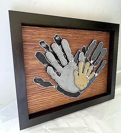 JOIKIT 14 Pack 9 x 12 Inch Wood Canvas Panels, Artist Wooden Canvas Board Unfinished Wood Cradled Painting Panel Boards for Burning, Pouring, String Art, Crafts - Image 5