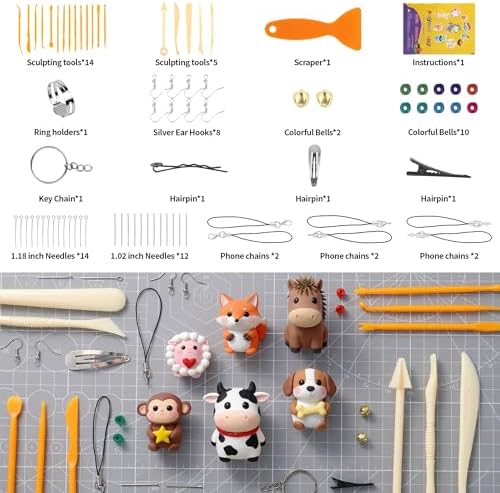 Aestd-ST Polymer Clay 82 Colors, Oven Bake Modeling Clay for Kids & Artists - Image 3