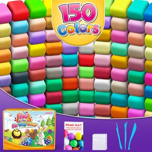 ESSENSON Air Dry Clay 150 Colors, Modeling Clay for Kids - Image 2
