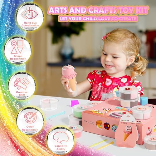 Aestd-ST Air Dry Clay Kit - Cake Themed, Modeling Clay for Kids - Image 6