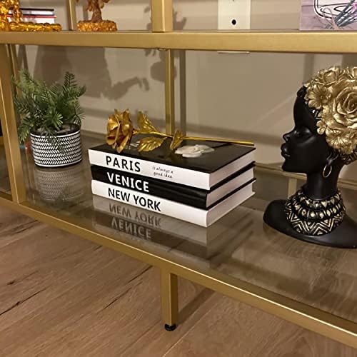 Decorative Books for Home Decor, 3 Pcs Coffee Table Books Decor, Faux Book for Decoration, Designer Fashion Book Decor Set for Living Room, Table, Shelf(White) - Image 6