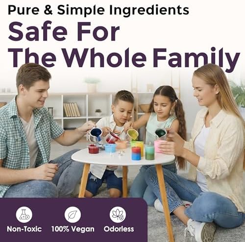 Purple Candle Dye Chips, Soy & Paraffin Candle Making, 25 Pack - Image 5