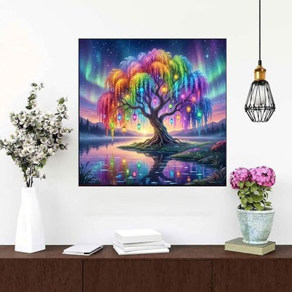 WUSARPLY Tree of Life Stamped Cross Stitch Kits for Beginners Adults - Image 3