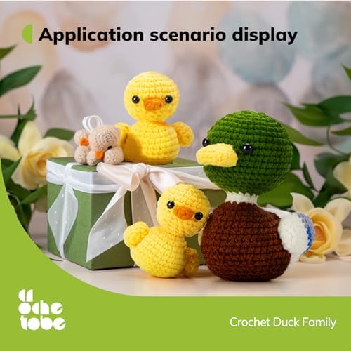 Crochetobe Crochet Kit for Beginners, Crochet Animal Kit for Adults Kids - Image 5