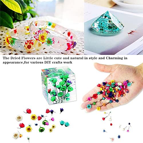 UV Resin Inclusions Kit for Beginners, Jewelry Making Supplies with Glitter, Foil Flakes, Dried Flowers, Sequins for Epoxy Resin, Tumbler Crafts, DIY Art Crafts - Image 6