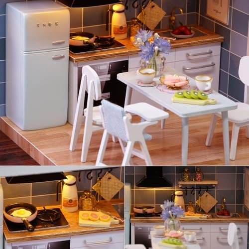 DIY Miniature Dollhouse Kit with Furniture Plus Dust Proof & Music Movement - Image 4