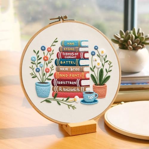 COCOMOX Embroidery Kit for Beginners, Cross Stitch Kits - Image 2