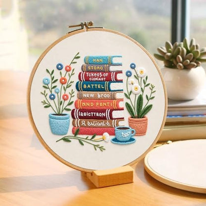 COCOMOX Embroidery Kit for Beginners, Cross Stitch Kits - Image 2