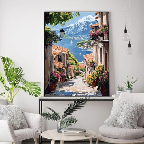 WUSARPLY Landscape Stamped Cross Stitch Kits for Beginners Adults - Image 3