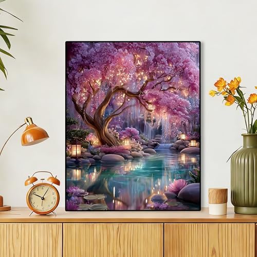 Dream Tree Paint by Numbers Kits for Adults,Paint by Number Adult 16x20inch - Image 2