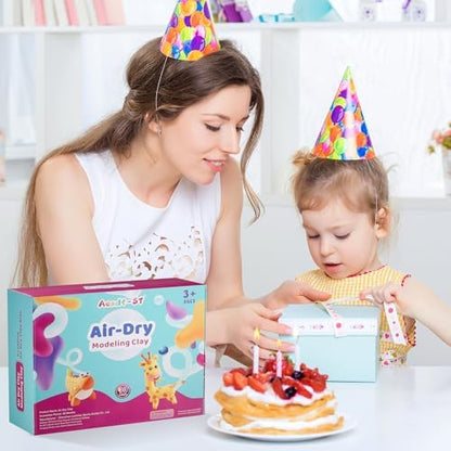 Aestd-ST Air Dry Clay 90 Colors, Modeling Clay for Kids, DIY Magic Clay - Image 6