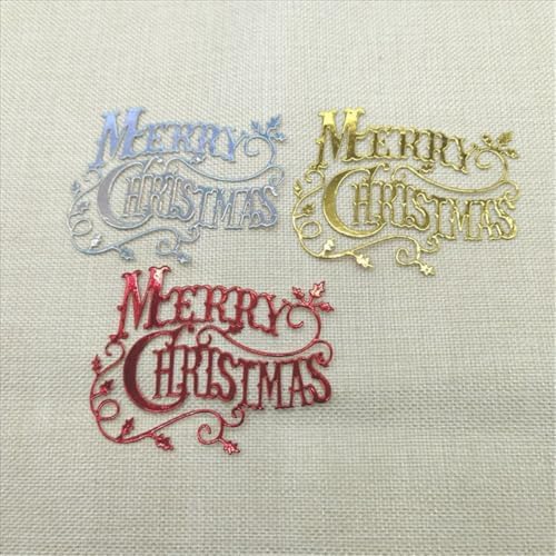 Scrapbooking Die-Cuts, Christmas Metal Cutting Dies for Card Making, Paper Craft Punch Template, Background Embossing Stencils, DIY Album Décor (Merry Christmas-9.2x7.5cm) by FAWENUCY