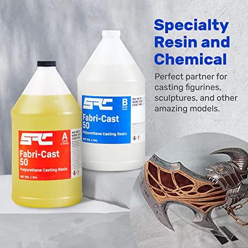 SPRESIN Fabri-Cast 50 Bright White Polyurethane Casting Resin, 2 Gallon - Image 3