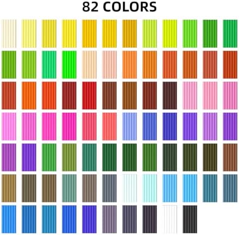 Artme Polymer Clay, 82 Colors Clay Kit, Oven Bake Modeling Clay, Creative Polymer Clay Kit with Sculpting Tools and Jewelry Accessories, Non-Toxic, Ideal DIY Clay Gifts for Adults and Teens - Image 3